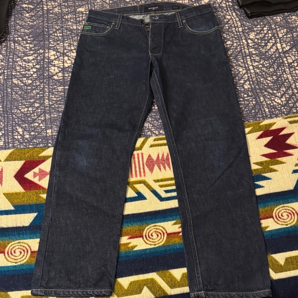 Men's Relaxed Fit Jeans in Deep Blue